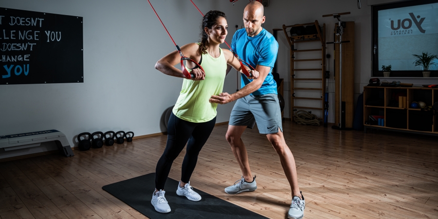 In die Schlingen, fertig, los!