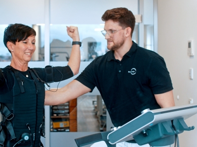 EMS-Übungen für den Rücken