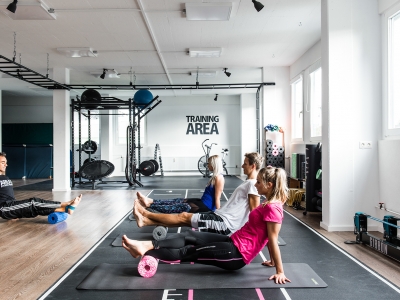 Gruppen-Training mit der Rolle