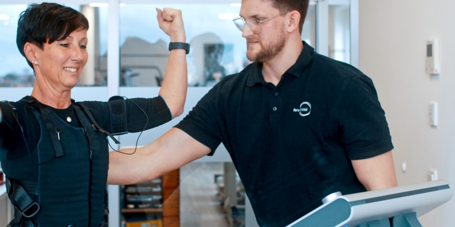 EMS-Übungen für den Rücken