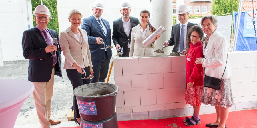 Der Grundstein ist gelegt