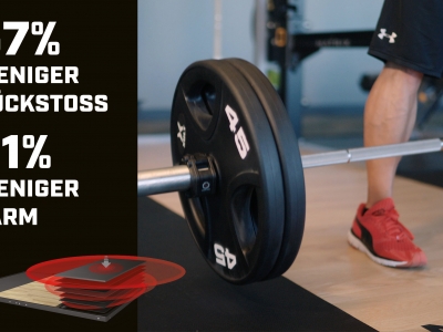 Training mit voller Power, aber weniger Lärm