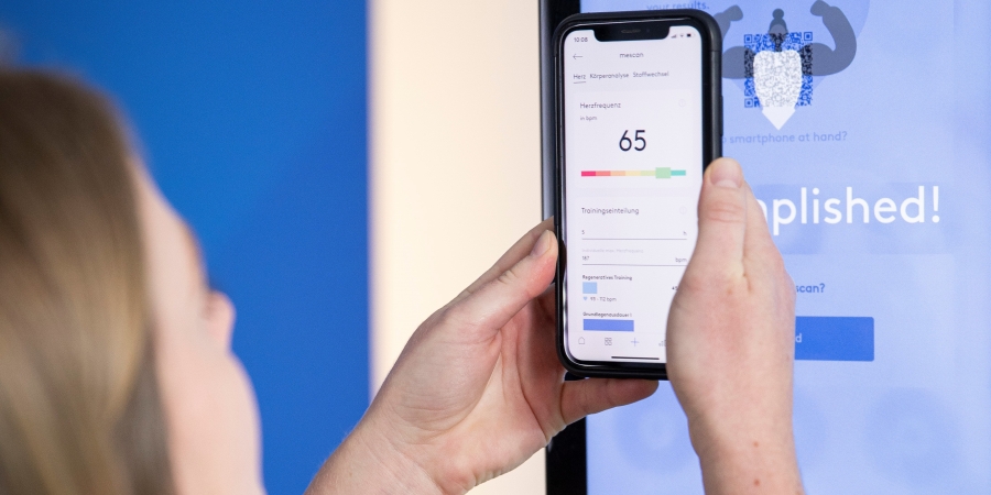 In wenigen Sekunden von Körperdaten zum Trainingsplan