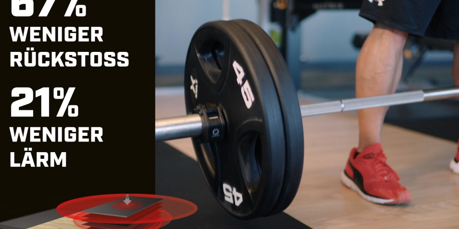 Training mit voller Power, aber weniger Lärm