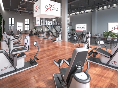0% Finanzierung für neue excio-Krafttrainingsgeräte