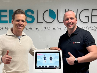EMS-Lounge und XBody werden Partner
