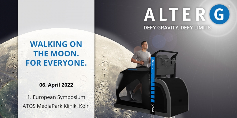 AlterG lädt ein zum 1. European Symposium