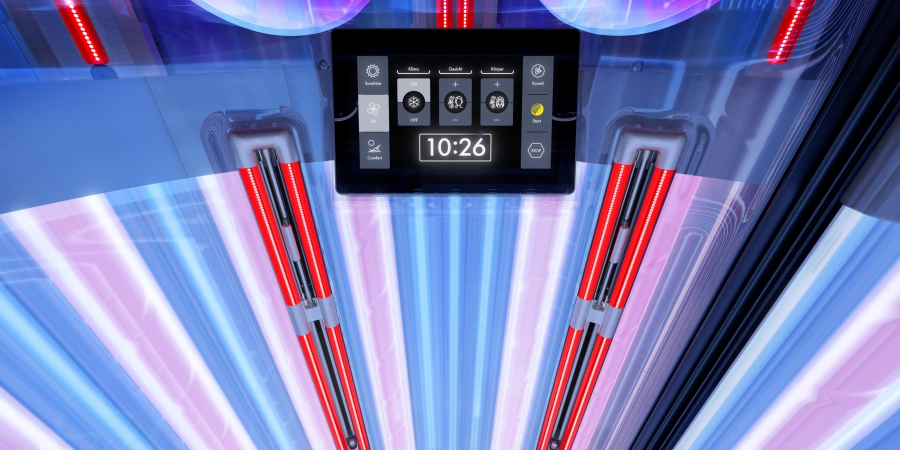 Per Touch-Display zum perfekten Solariumerlebnis