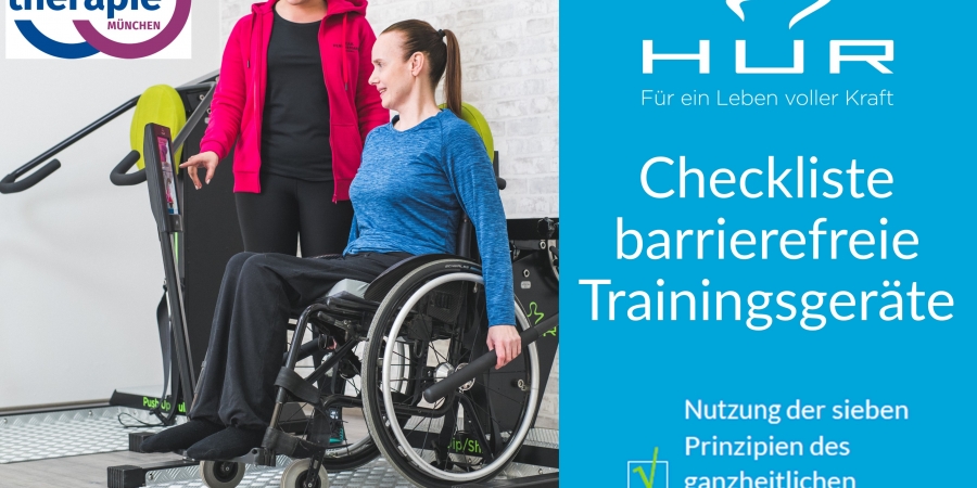 Barrierefreie Trainingsgeräte