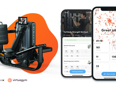 Vernetzte Lösung für Krafttraining