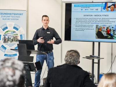 Physiotherapie auf der FIBO 2023