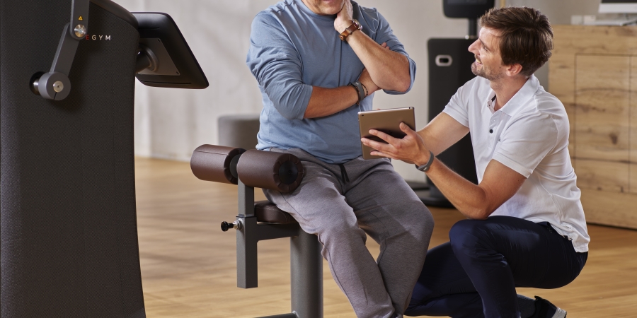 Smart Therapieren mit EGYM