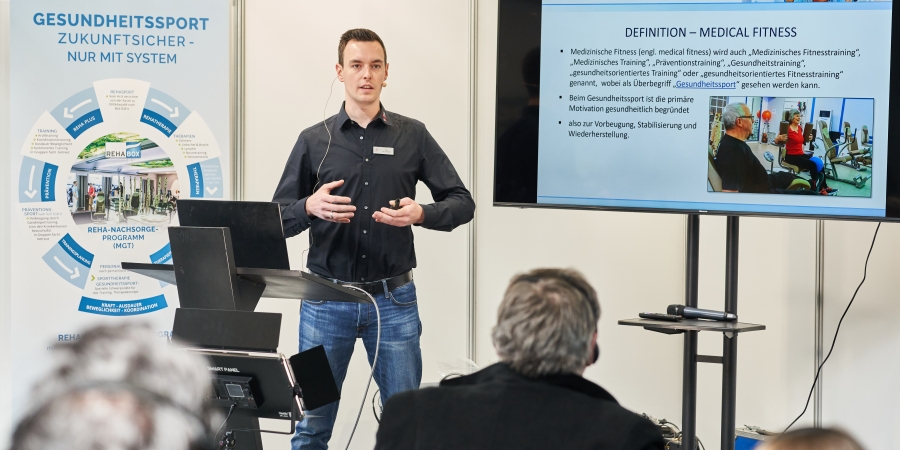 Physiotherapie auf der FIBO 2023