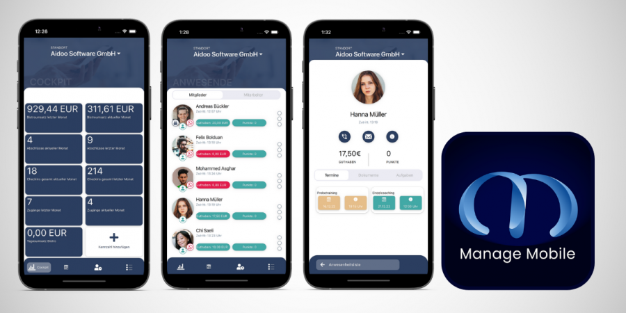 Neue App für Studioinhaber, Studioleiter und Mitarbeiter