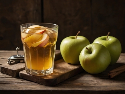Naturtrübe Apfelsäfte fördern die Darmgesundheit