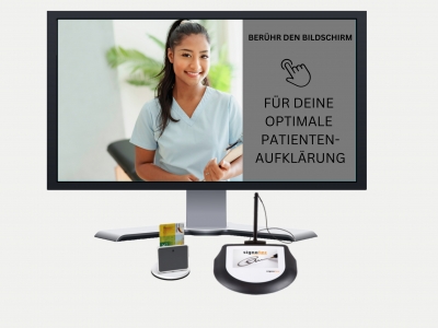 Patientenaufklärung am Bildschirm