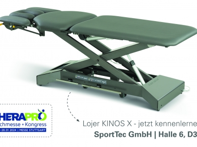 Neue Therapieliegen und noch mehr