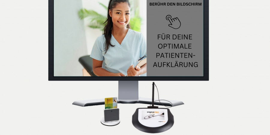 Patientenaufklärung am Bildschirm