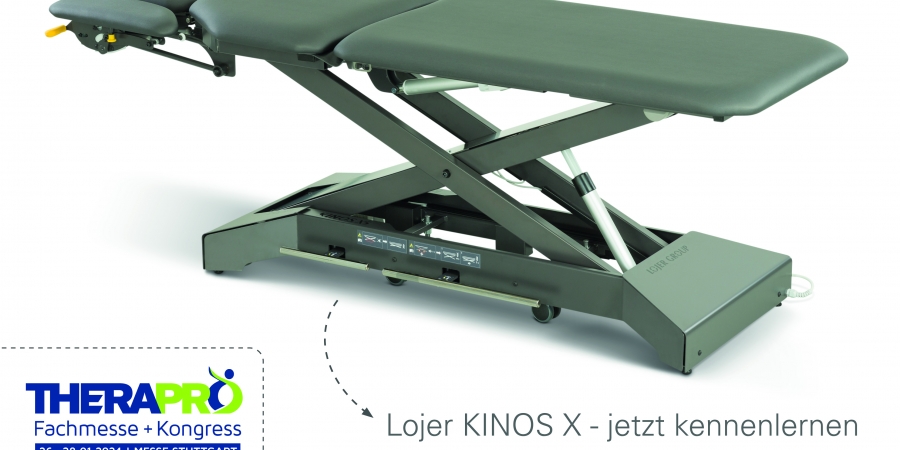 Neue Therapieliegen und noch mehr