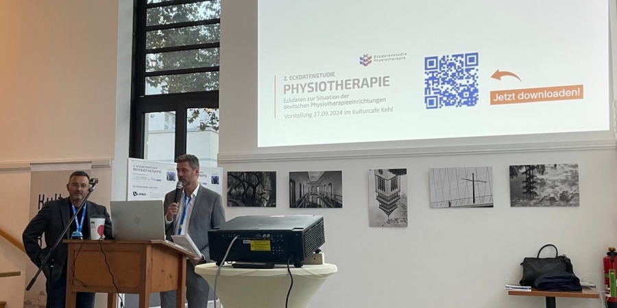 Feierliche Präsentation