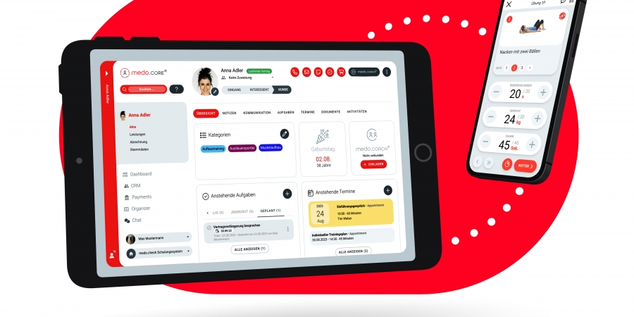 medo.check® kann jetzt auch Studioverwaltung