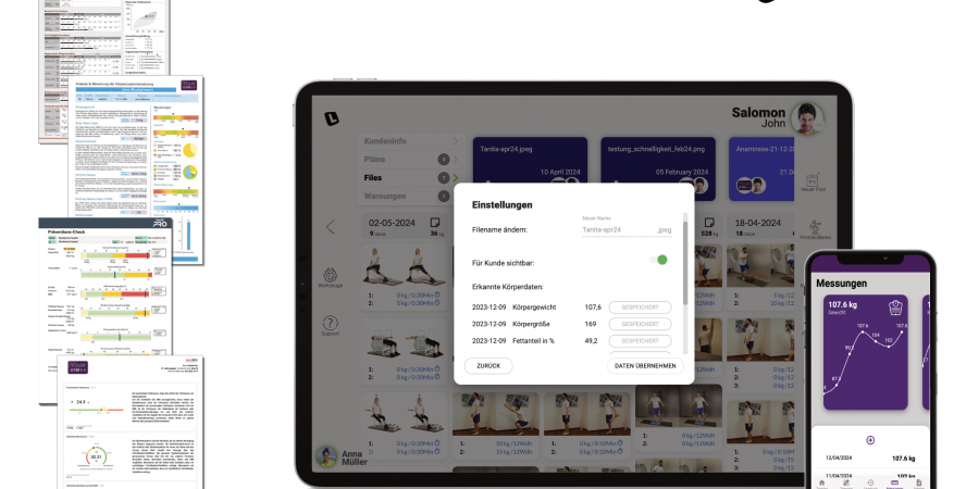 Anbindung von Körperanalyse-Systemen dank KI