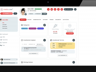 Die Möglichkeiten der All-in-One-Verwaltungssoftware medo.core®