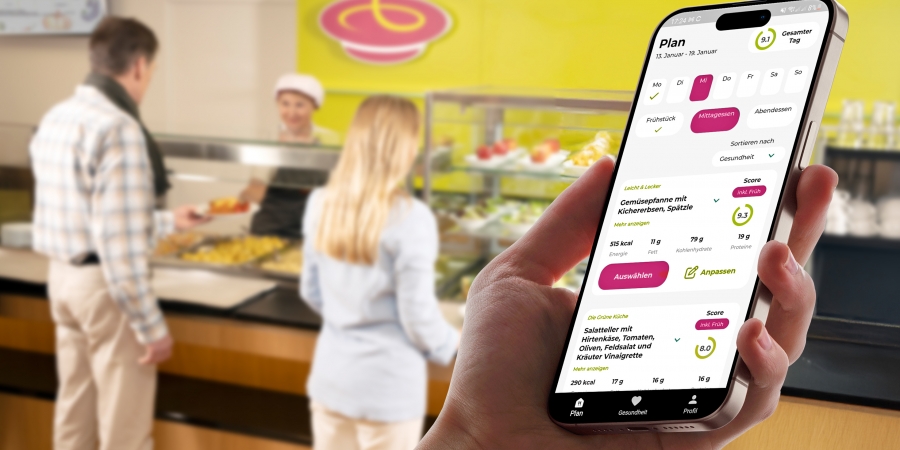 Ganzheitliches Ernährungskonzept mit digitaler Unterstützung
