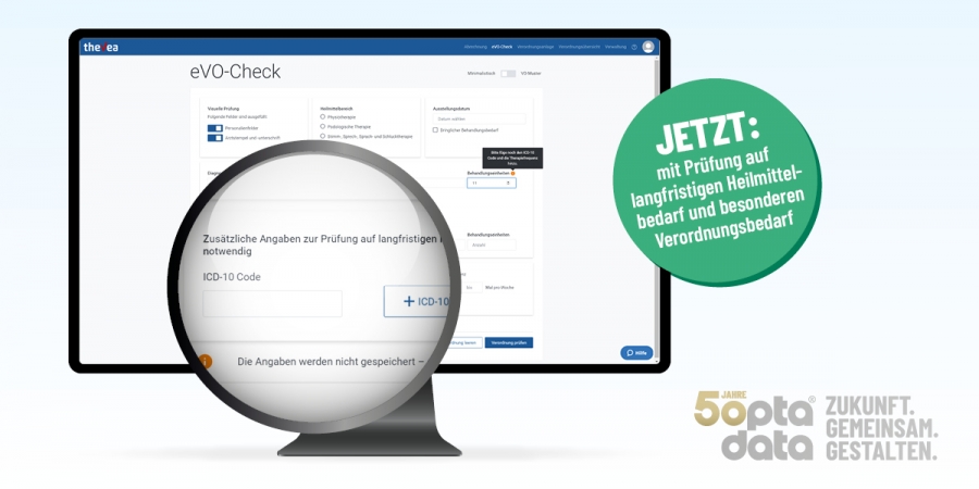 thevea eVO-Check mit erweitertem Funktionsumfang