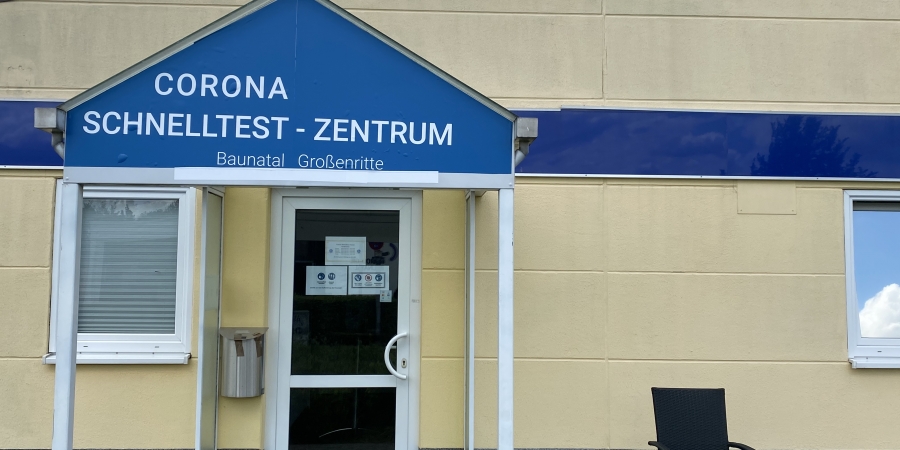 Das Fitnessstudio um ein Testzentrum erweitert