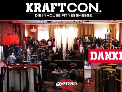 KRAFTcon. – die Inhouse Fitnessmesse von gym80