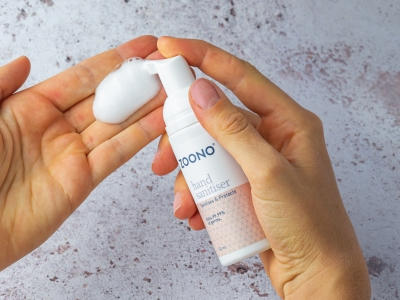 Die Hände bleiben frei von Bakterien und Viren – 24 Stunden lang