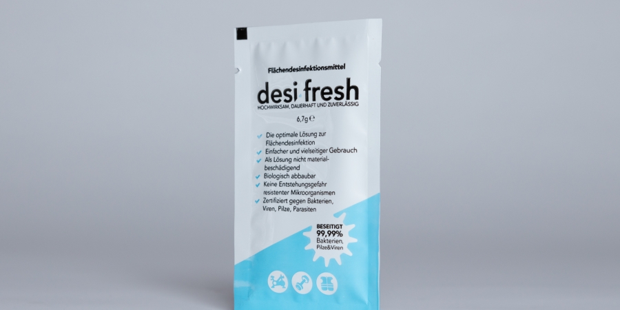 Desi-fresh - das Desinfektionspulver