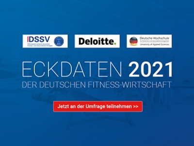 „Eckdaten der deutschen Fitness-Wirtschaft 2021“ – ein Aufruf zur Teilnahme