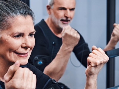 Muskelstabilisation durch medizinisches EMS-Training