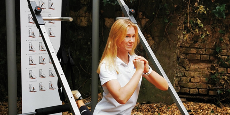 Der Dr. Wolff Outdoor-Zirkel im B9!-Fitness